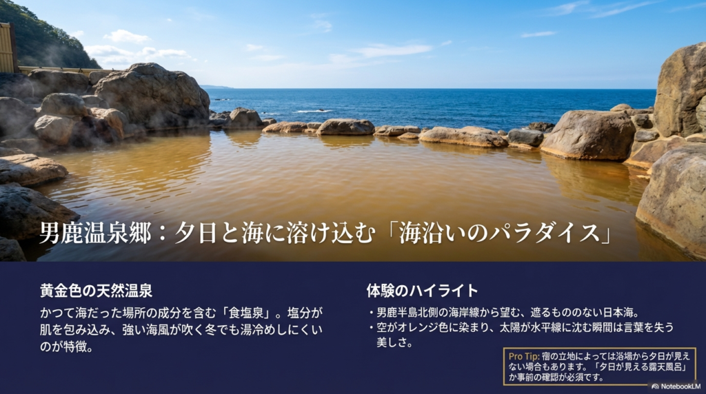日本海沿岸の夕日の沈む方角と、季節ごとの日没目安時間をまとめたグラフ資料